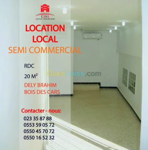 Location Local Alger Dely brahim