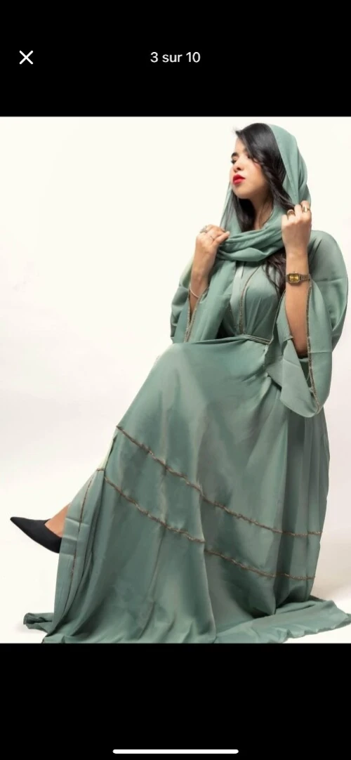Abaya dubai gros