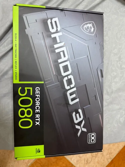 Msi shadow 3x rtx 5080 jdida jamais utilisee jamais che3lat kayen livraison meilleur prix 34m