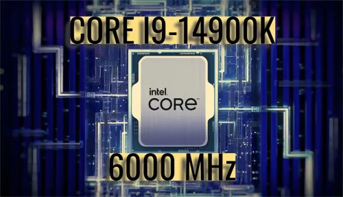Intel Core i9-14900K (24 cœurs / 32 threads, 6.0 GHz Boost)