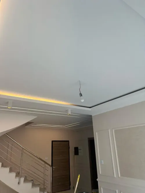 Moulures décoration led profil peinture Placoplatre 