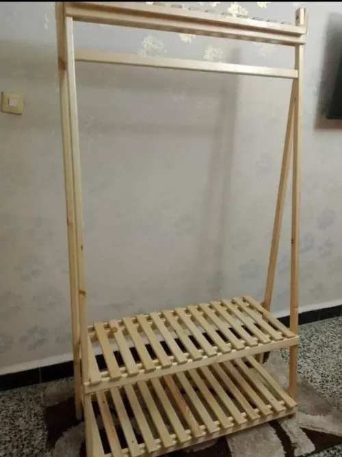 Penderie bois rouge _ دريسينغ مفتوح مصمم خصيصا لك