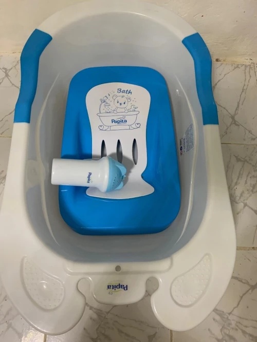 Baignoire bebe bleu
