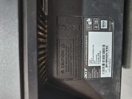 Monitor acer v203h
