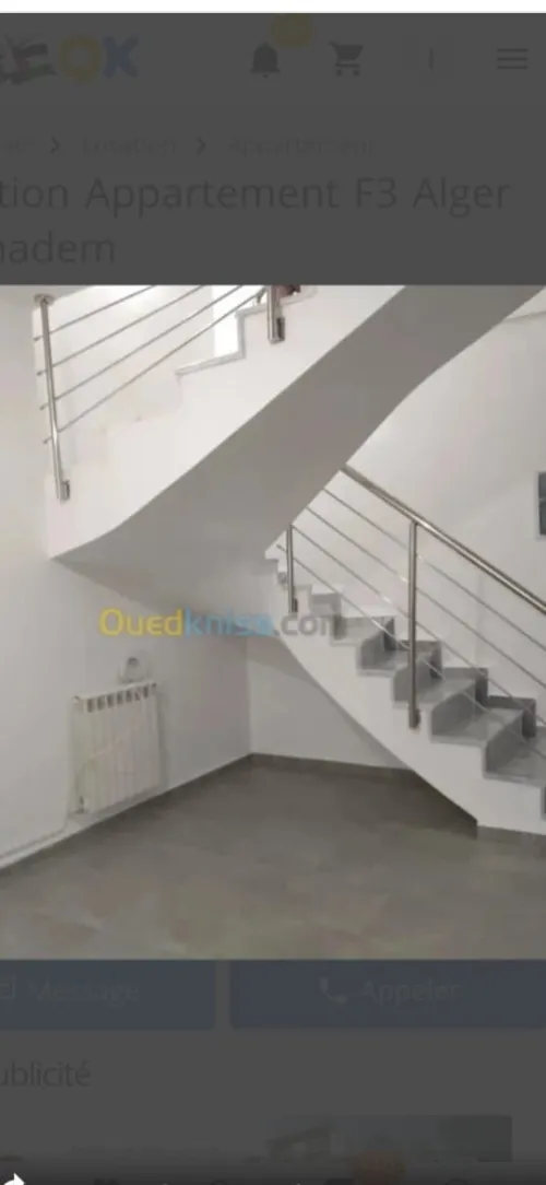 Location Appartement F5 Alger Ouled fayet