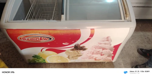 Conjulateur la crème + frigo comptoir