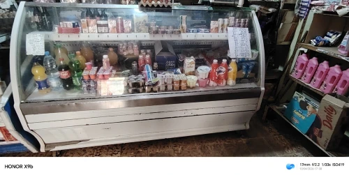 Conjulateur la crème + frigo comptoir