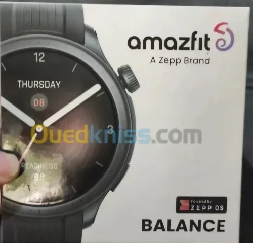 ساعة أمازفيت الذكية كرطونة  SmartWatch version 2د  AMAZFIT GT5 Ballance neuf coffret sous emballage