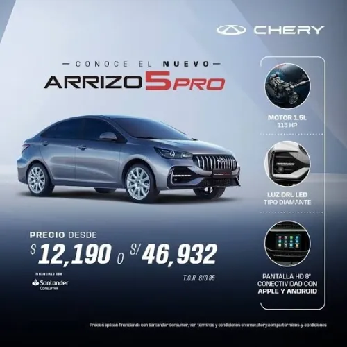Chery Arrizo 5 2024 Luxury
