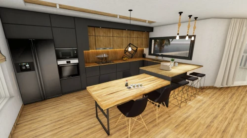 Conception & rendu 3D intérieur extérieur - aménagement