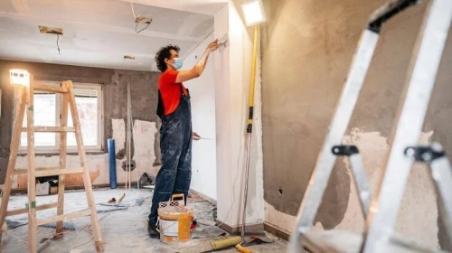 Travaux de rénovation et de finition. Maçonnerie. Peinture.