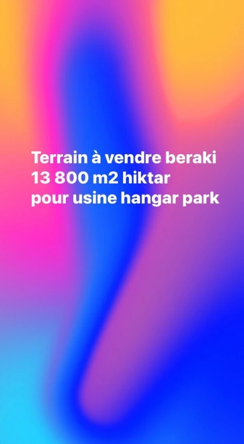 Vente Terrain Alger Baraki