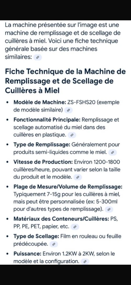 spoon packaging machine