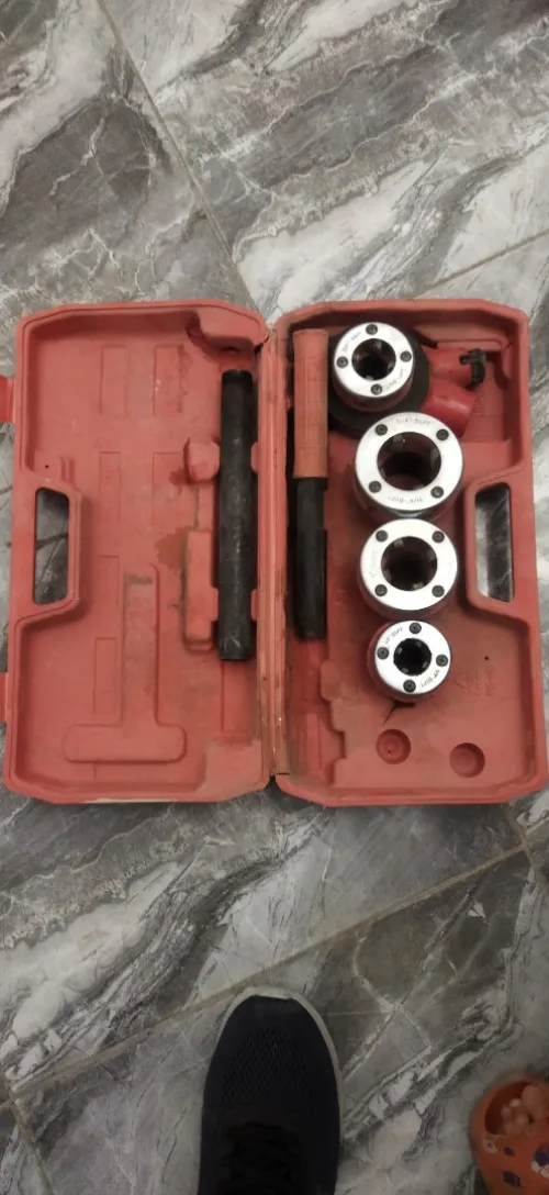 Coffret de filetage de Tuyaux à cliquet - 5 pièces
