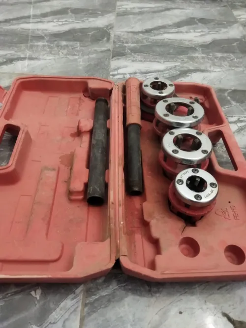 Coffret de filetage de Tuyaux à cliquet - 5 pièces