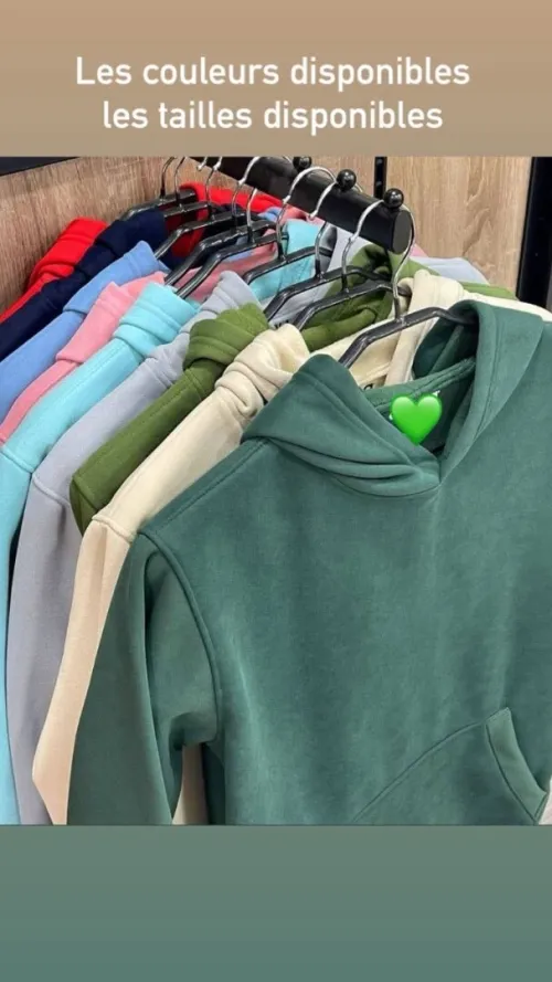 Sweat-shirt simple bonne qualité 