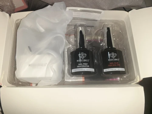 Uv led et acrylic nails tips set 