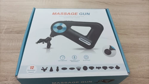 Pistolet de massage 12 têtes 