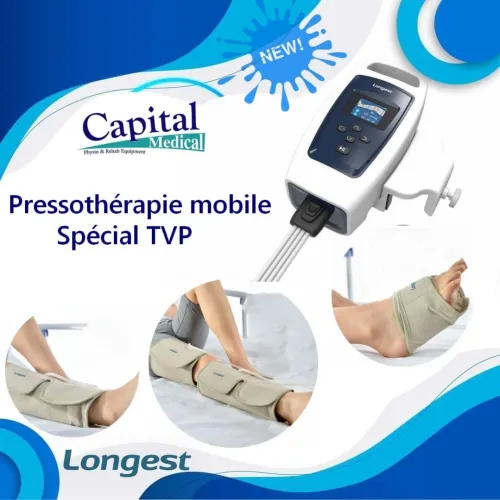 Pressothérapie mobile LONGEST spécial pour prévenir contre les thromboses veineuses