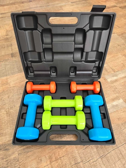 Valise d'haltères 2*1kg/2kg/3Kg