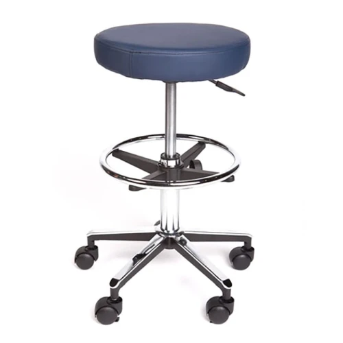 Tabouret de laboratoire avec repose pied 
