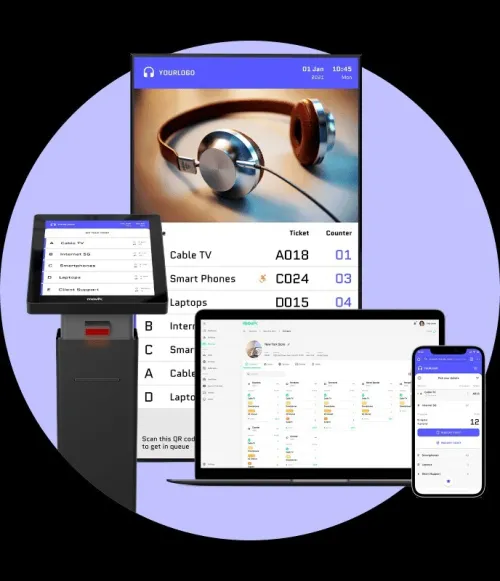 Gestion File D'attente - Borne Tactile 