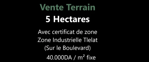 Vente Terrain Oran Oued tlelat