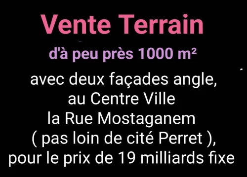 Vente Terrain Oran Oran