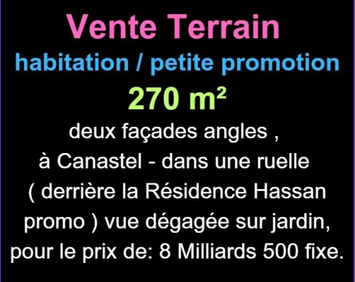 Vente Terrain Oran Bir el djir