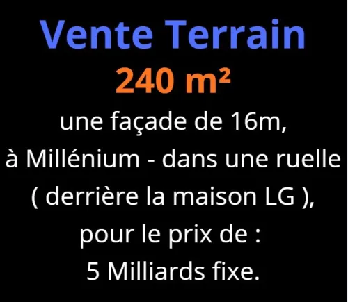 Vente Terrain Oran Bir el djir