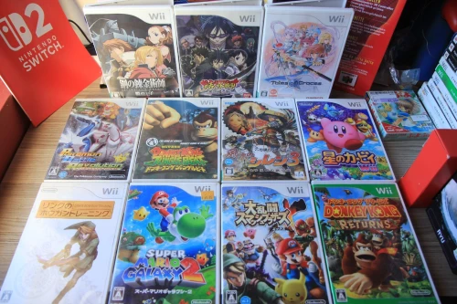 retro games de collection acheté japon ( nintendo playstation sega neogeo  )