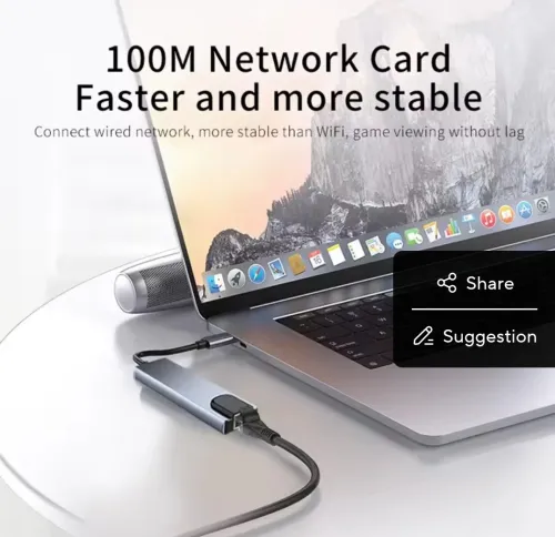 Type c to Rg45 Hdmi type c 100w