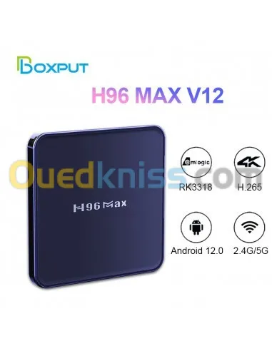 Tv Box H96 max android 12