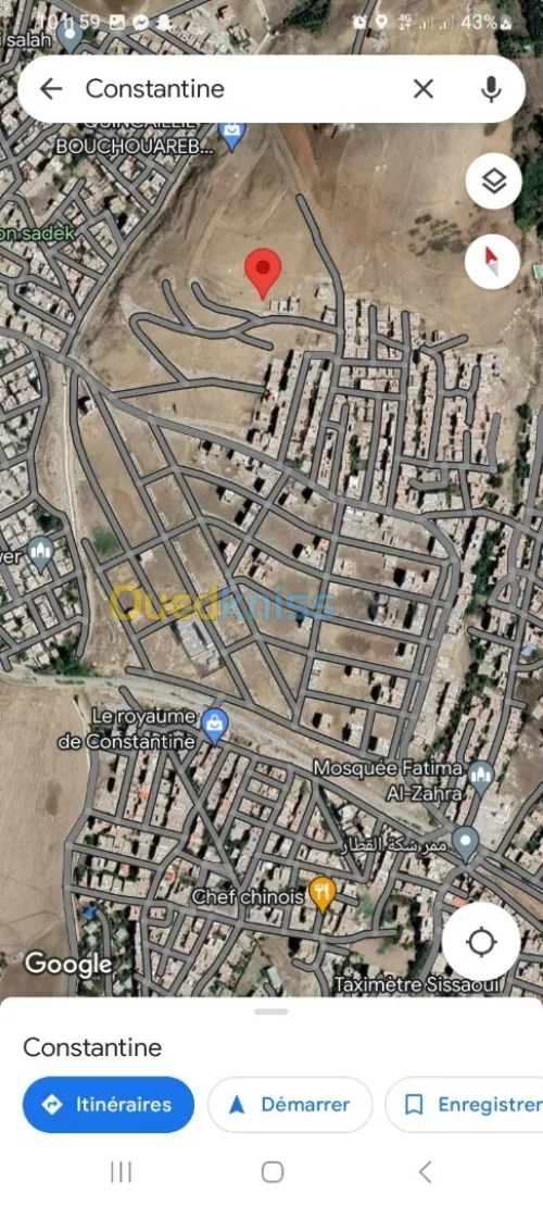 Vente Terrain Constantine Constantine