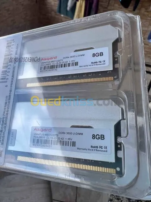 RAM asgard 8gb 3600mhs ddr4