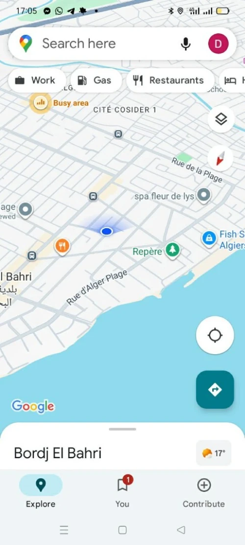 Vente Appartement F3 Alger Bordj el bahri