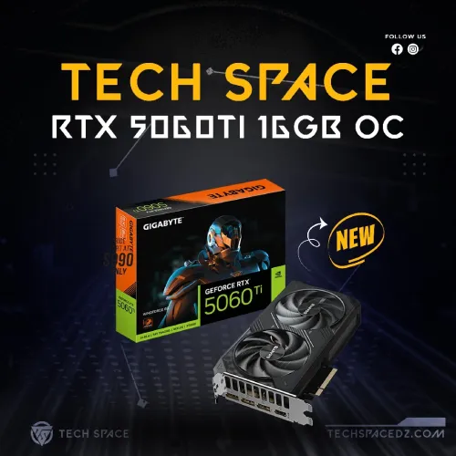 GPU RTX 5060TI 16GB OC GIGABYTE WINDFORCE 