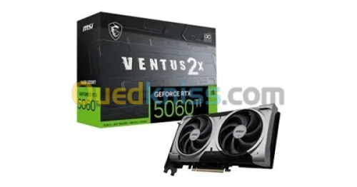 MSI NVIDIA GeForce RTX 5060 Ti 16G Ventus 2X OC Plus  GDDR7