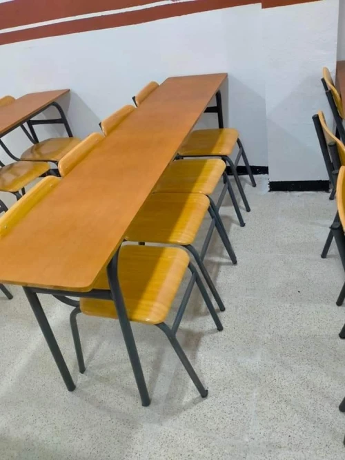 Fabrication et vente chaise table scolaire 