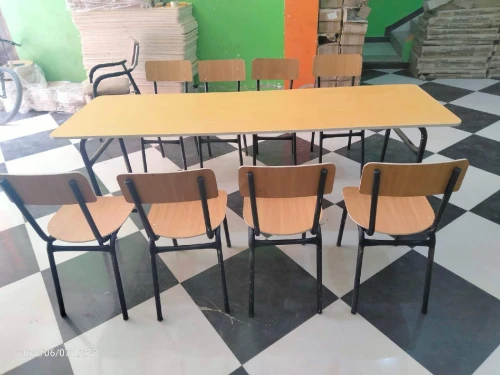 Fabrication et vente chaise table scolaire 