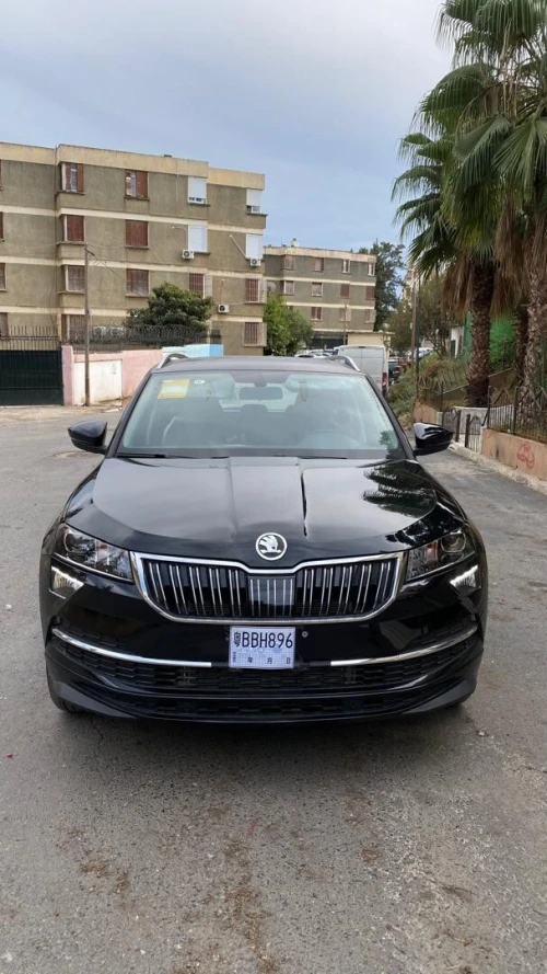 SKODA KAROQ 2025 (blanc et noire) 