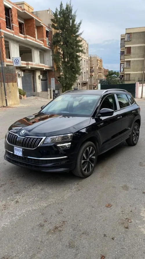 SKODA KAROQ 2025 (blanc et noire) 
