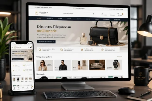 Création de Sites Web & Landing Pages Haut de Gamme pour Développer Votre Activité en Algérie