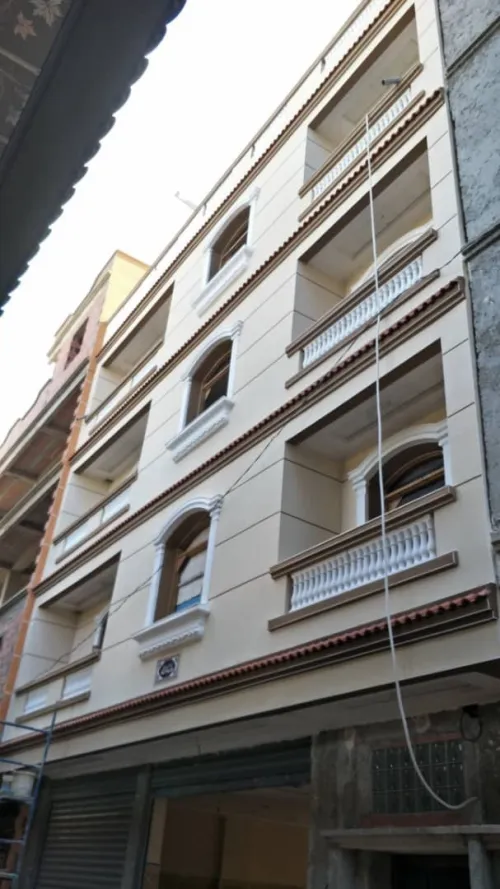 Monocouch façade 