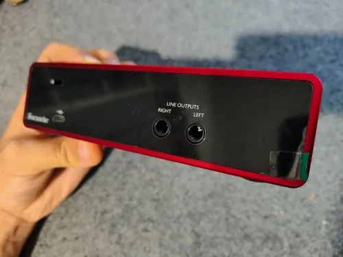 Pack Micro Sennheiser MKE 600 + Carte Son Focusrite Scarlett 2i2 3e