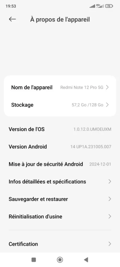 Redmi Redmi note 12 pro 5g