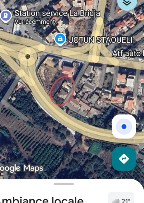 Vente Terrain Alger Staoueli