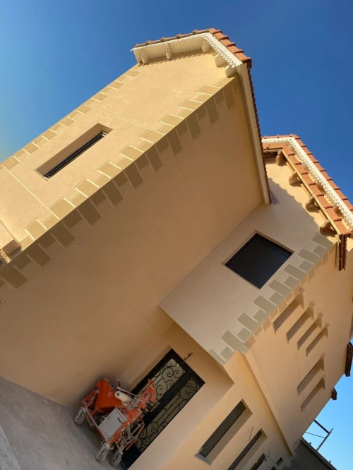 Ravalement extérieur façade monoucouche