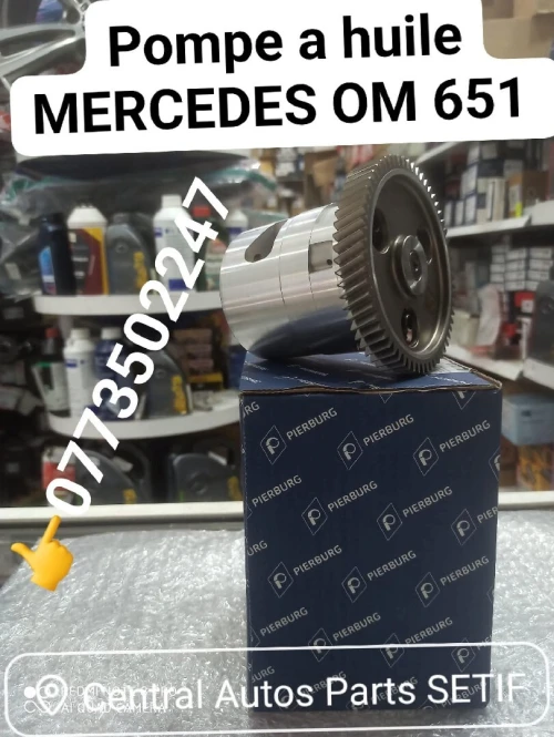 POMPE A HUILE MERCEDES BENZ OM 651 204 212 GLK ML GLC PIERBURG GERMANY