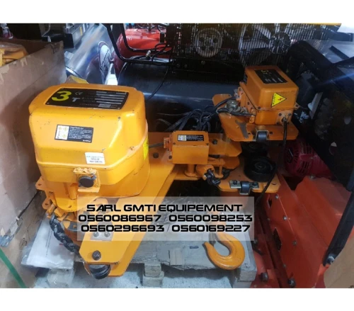 Palan a chaine électrique , monte charge 3t , monte charge italy , moteur monte charge 